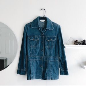 Denim LEE Snap Button Top/Jacket Vintage